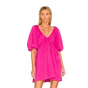 L’Academie Revolve Mini Dress - Puff Sleeve
